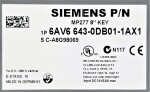 Siemens 6AV6643-0DB01-1AX1